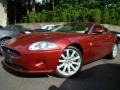 Jaguar XK XK8 Coupe in Radiance Red Metallic