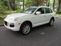 Sand White Cayenne Turbo