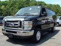 Ford E Series Van E350 Super Duty XLT 15 Passenger in Black
