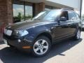 BMW X3 3.0si in Black Sapphire Metallic