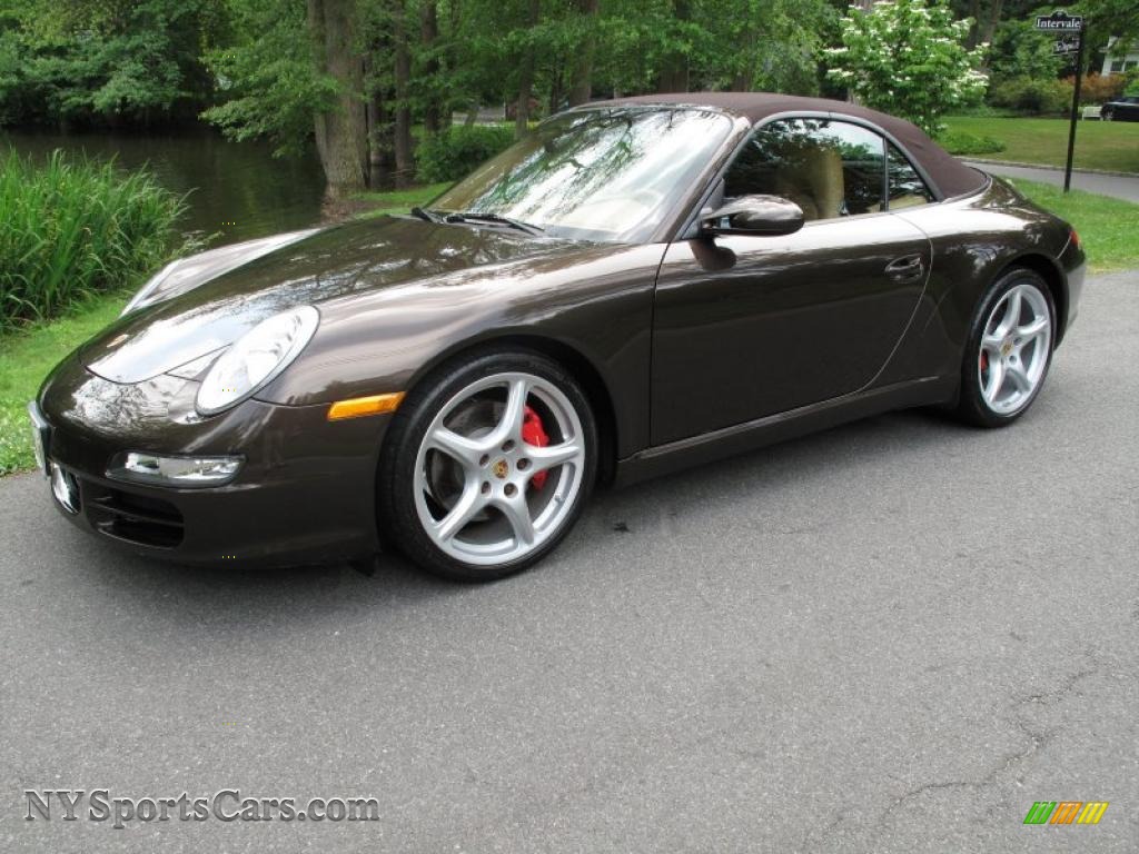 2008 Porsche 911 Carrera S Cabriolet In Macadamia Metallic