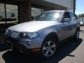 BMW X3 3.0si in Titanium Silver Metallic