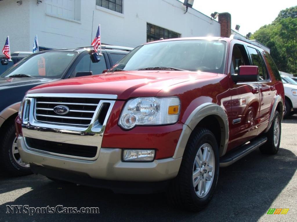 Redfire Metallic / Camel Ford Explorer Eddie Bauer 4x4