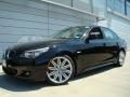 BMW 5 Series 550i Sedan in Jet Black
