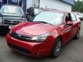 Ford Focus SES Sedan in Sangria Red Metallic