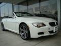 BMW M6 Convertible in Alpine White
