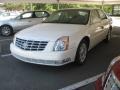 Cadillac DTS  in White Diamond Tricoat