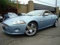 Jaguar XK XK8 Convertible in Frost Blue Metallic