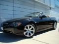 BMW 6 Series 650i Convertible in Jet Black