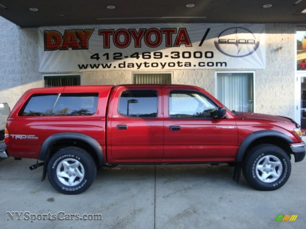 Red toyota tacoma 4x4 for sale