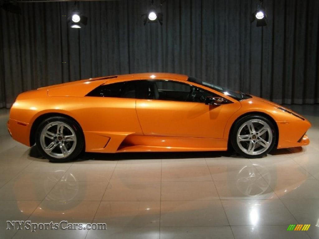 2008 Murcielago LP640 Coupe - Arancio Atlas (Pearl Orange) / Black photo #18