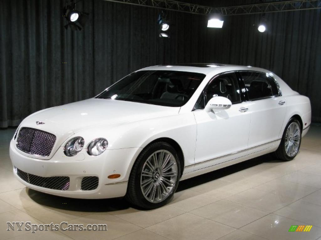 2011 Bentley Continental Flying Spur Speed in Glacier White - 068109