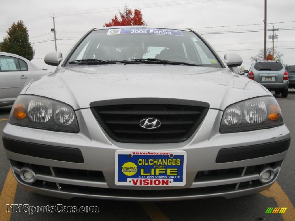 2004 Hyundai Elantra GT Hatchback in Sterling Silver photo ...
