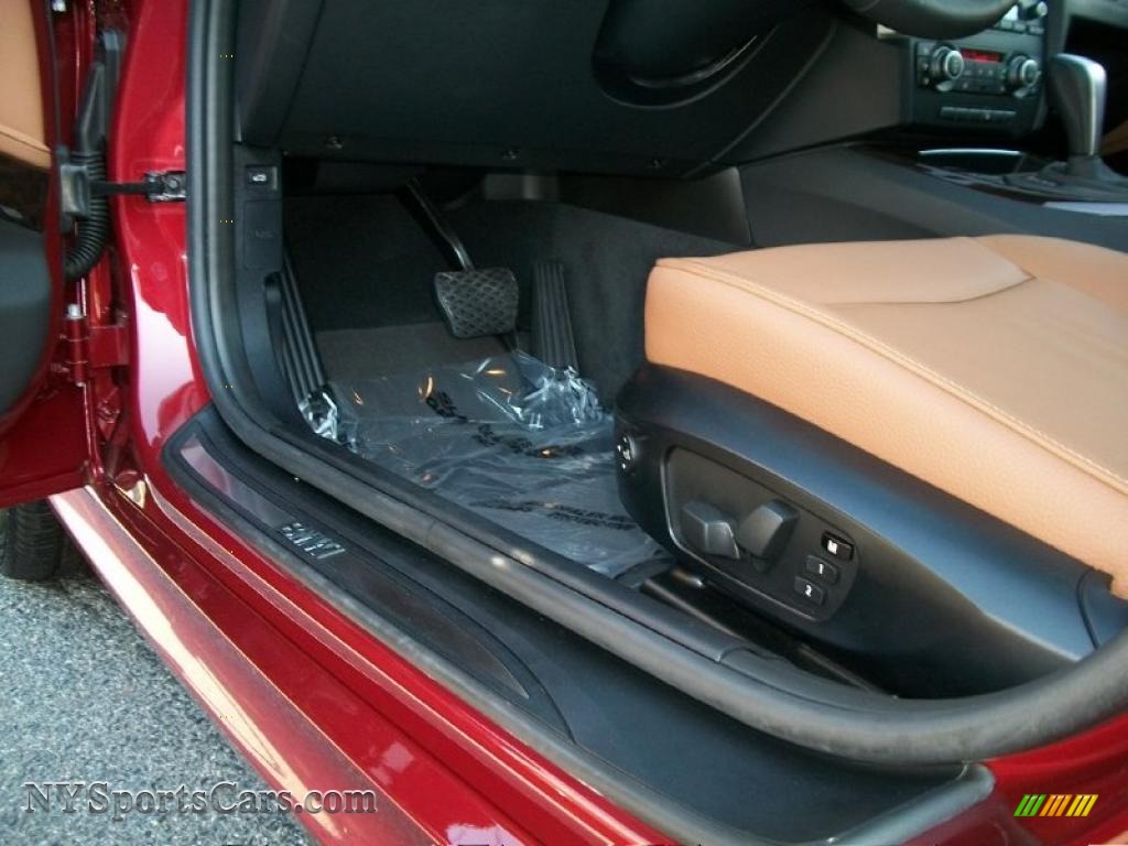 2011 3 Series 328i xDrive Sedan - Vermillion Red Metallic / Saddle Brown Dakota Leather photo #11