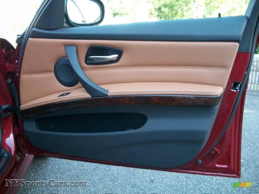 2011 3 Series 328i xDrive Sedan - Vermillion Red Metallic / Saddle Brown Dakota Leather photo #25