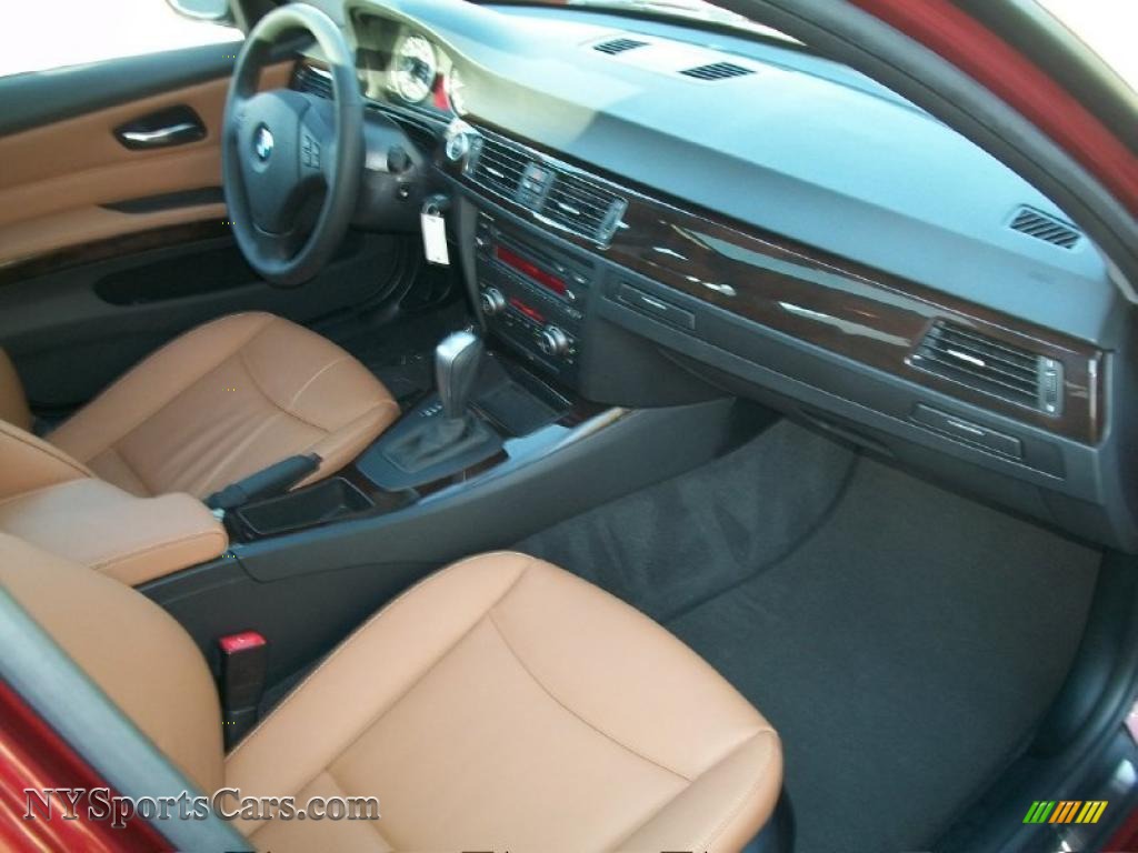 2011 3 Series 328i xDrive Sedan - Vermillion Red Metallic / Saddle Brown Dakota Leather photo #26
