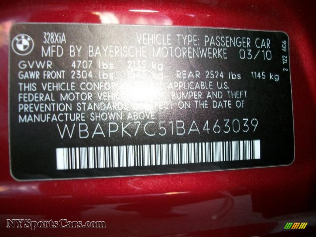 2011 3 Series 328i xDrive Sedan - Vermillion Red Metallic / Saddle Brown Dakota Leather photo #32