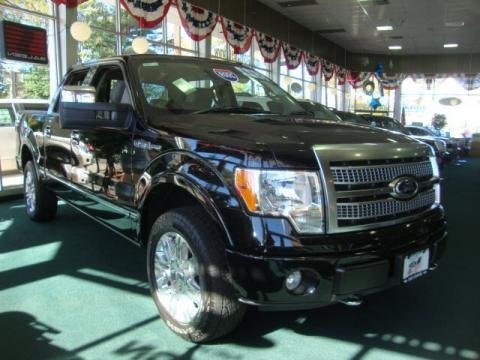 Black Ford F150 Platinum SuperCrew 4x4 for sale in New York