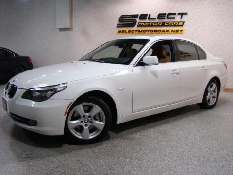Alpine White 2008 BMW 5 Series 535xi Sedan. Alpine White Natural Brown. Used $36895. Select Motor Cars Alpine White 2008 BMW 5 Series 535xi Sedan. Alpine White Natural Brown. Used $36895. Select Motor Cars