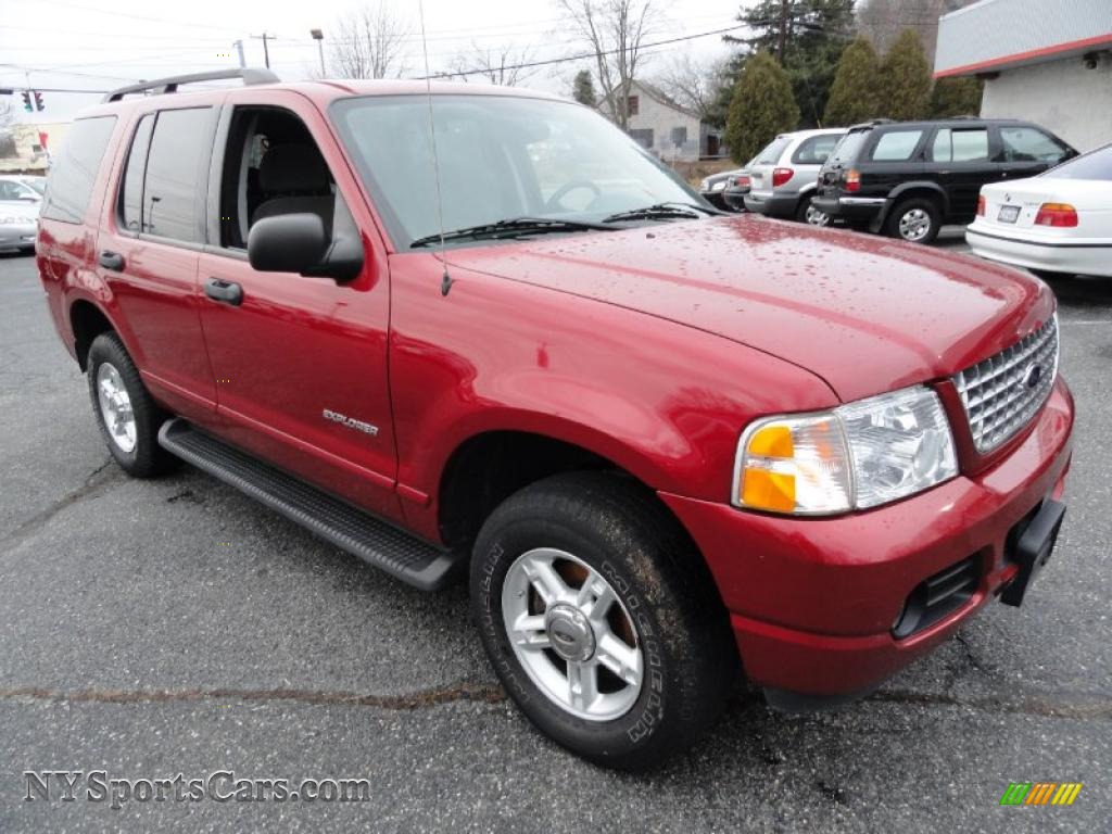 2004 Ford Explorer XLT 4x4 in Redfire Metallic photo 7 A50060
