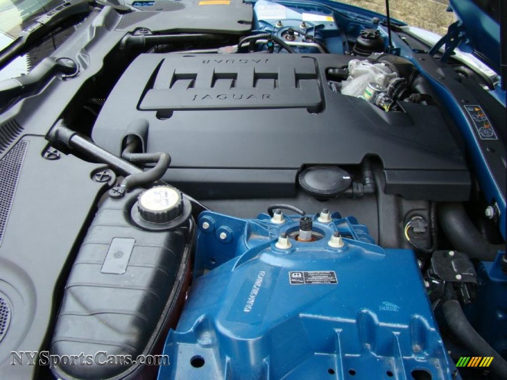 2007 XK XK8 Coupe - Blue Prism Pearl / Caramel photo #21