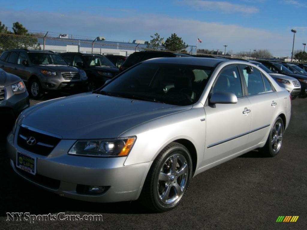 2007 Hyundai Sonata Limited V6 In Bright Silver 263023