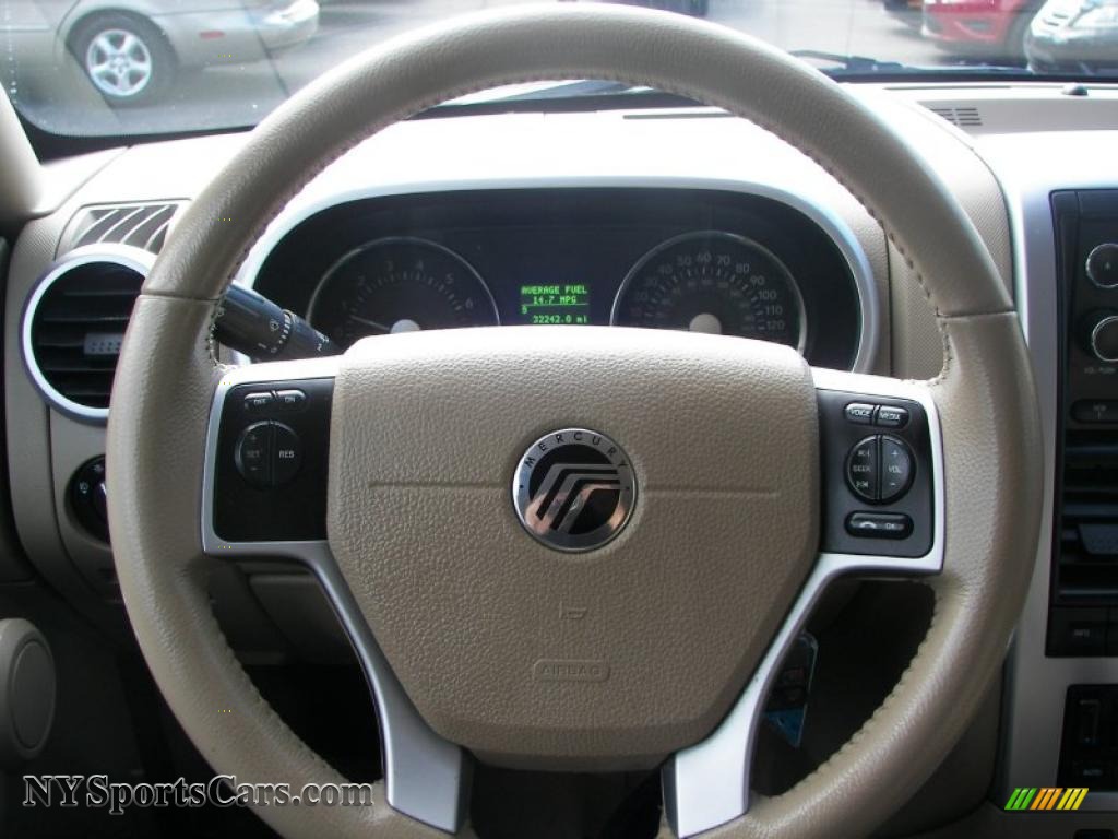 2008 Mercury Mountaineer Premier Awd In White Chocolate