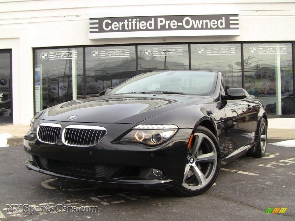 2008 3 Series 328i Convertible - Black Sapphire Metallic / Black photo ...