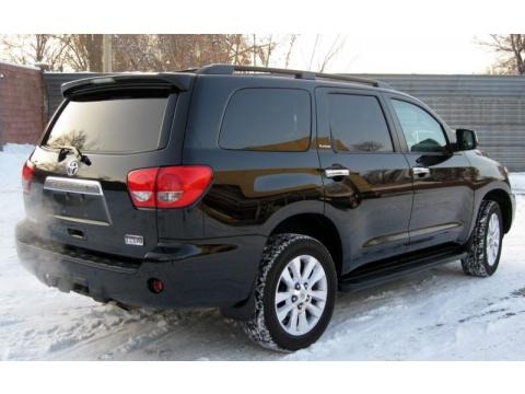 Black 2008 Toyota Sequoia Platinum 4WD Black 2008 Toyota Sequoia Platinum 4WD