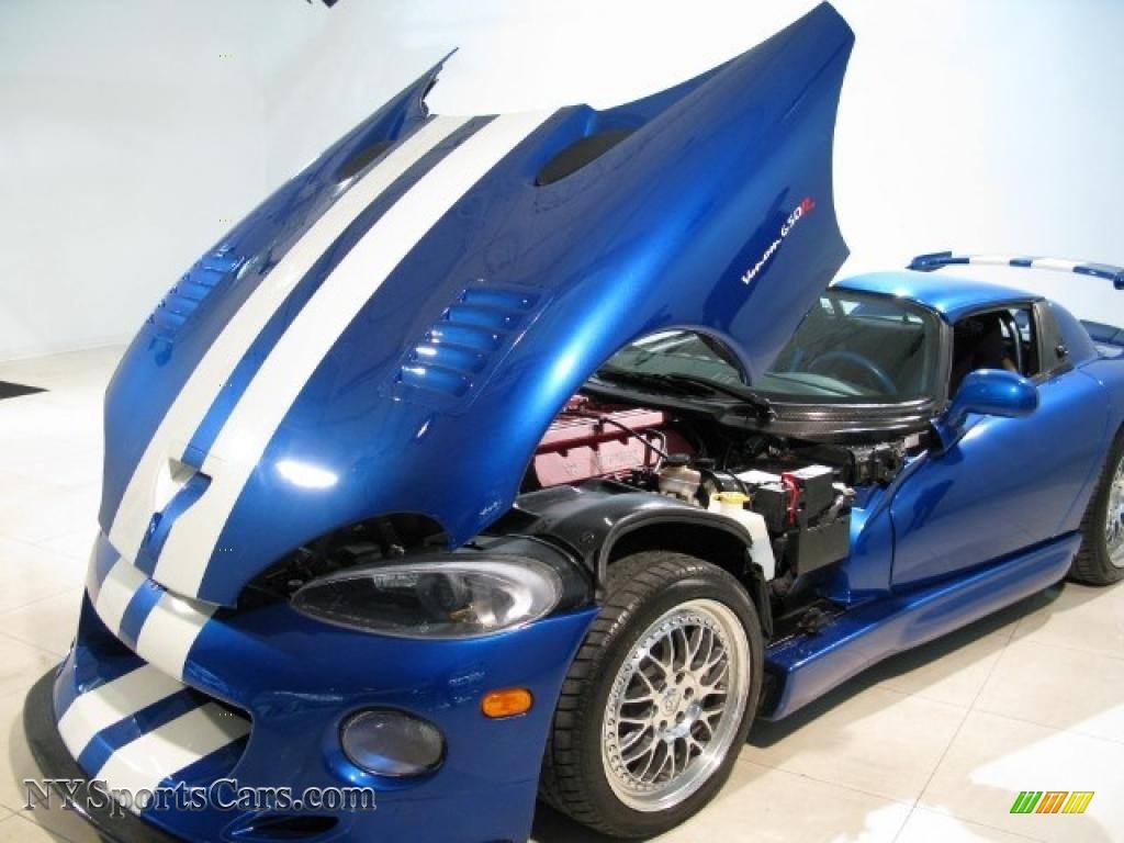1997 Viper Hennessey Venom 650R - GTS Blue Pearl / Black photo #21