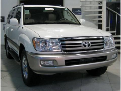 Natural White 2007 Toyota Land Cruiser 