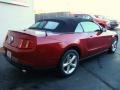 Ford Mustang GT Premium Convertible Red Candy Metallic photo #4