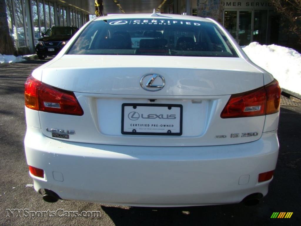 2007 Lexus IS 250 AWD in Starfire White Pearl photo #5 ...