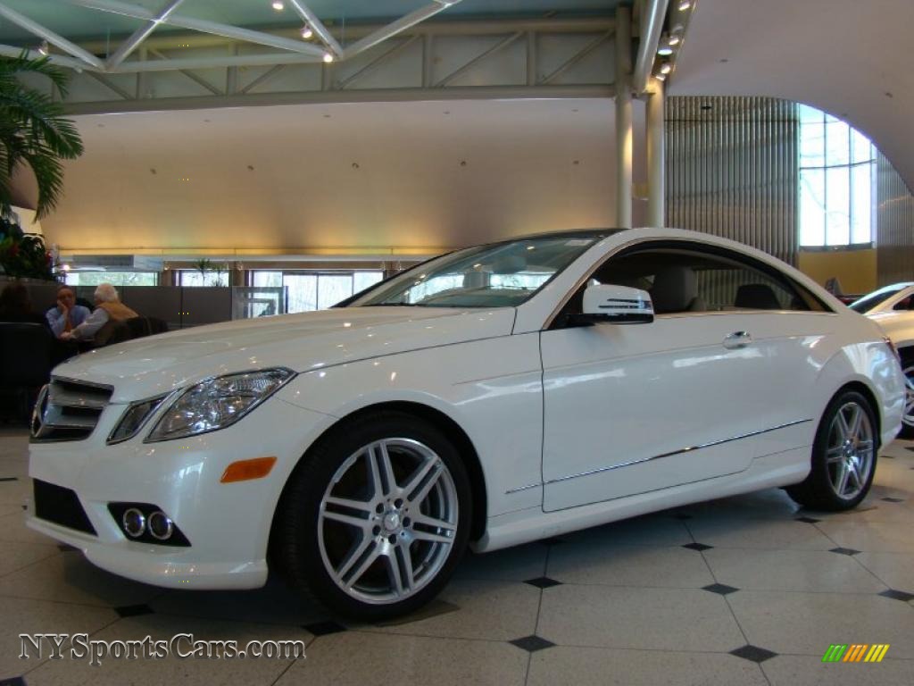 2010 Mercedes-Benz E 550 Coupe in Diamond White Metallic - 040957 | NYSportsCars.com - Cars for 