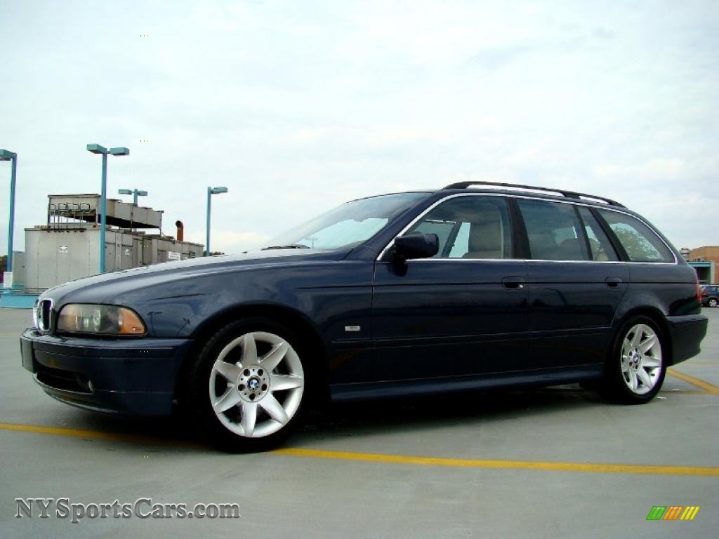 2003 BMW 5 Series 525i Sport Wagon in Orient Blue Metallic ...