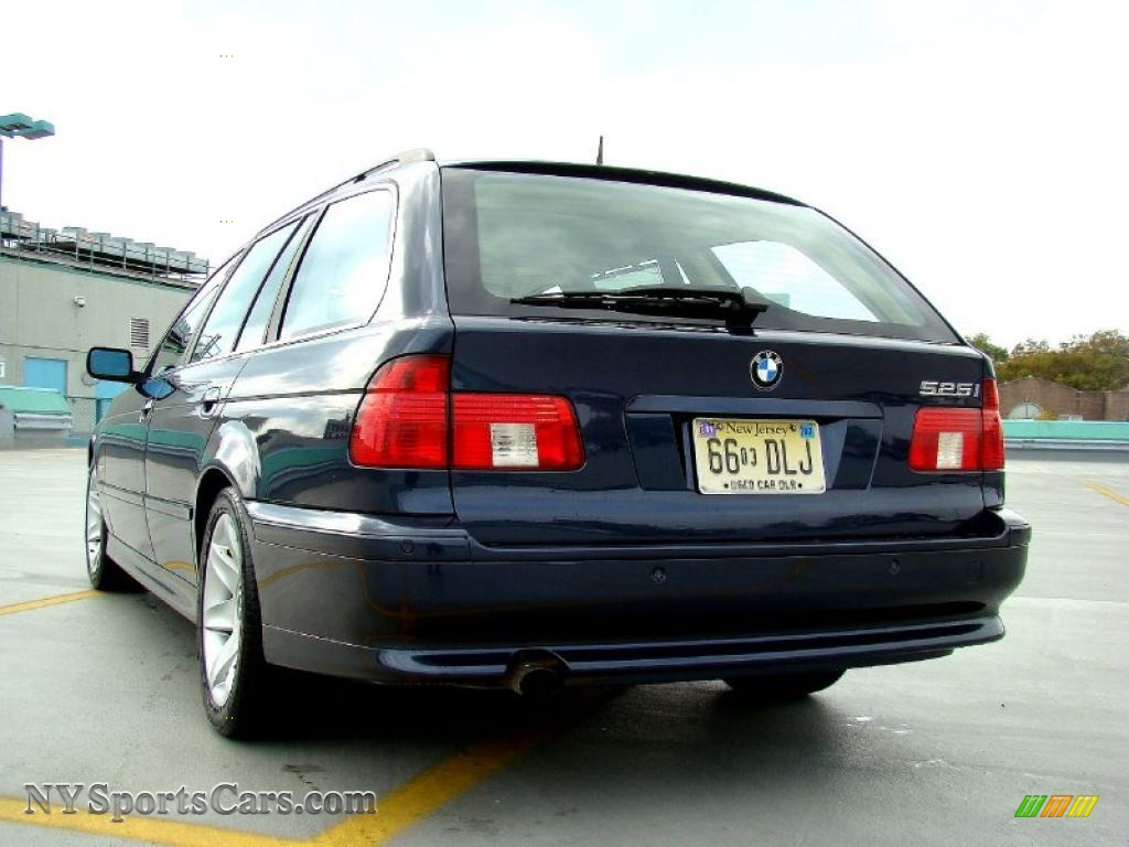 2003 BMW 5 Series 525i Sport Wagon in Orient Blue Metallic ...