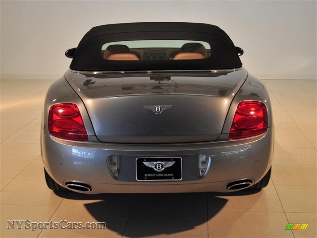 2007 Continental GTC  - Silver Tempest / Saddle photo #9