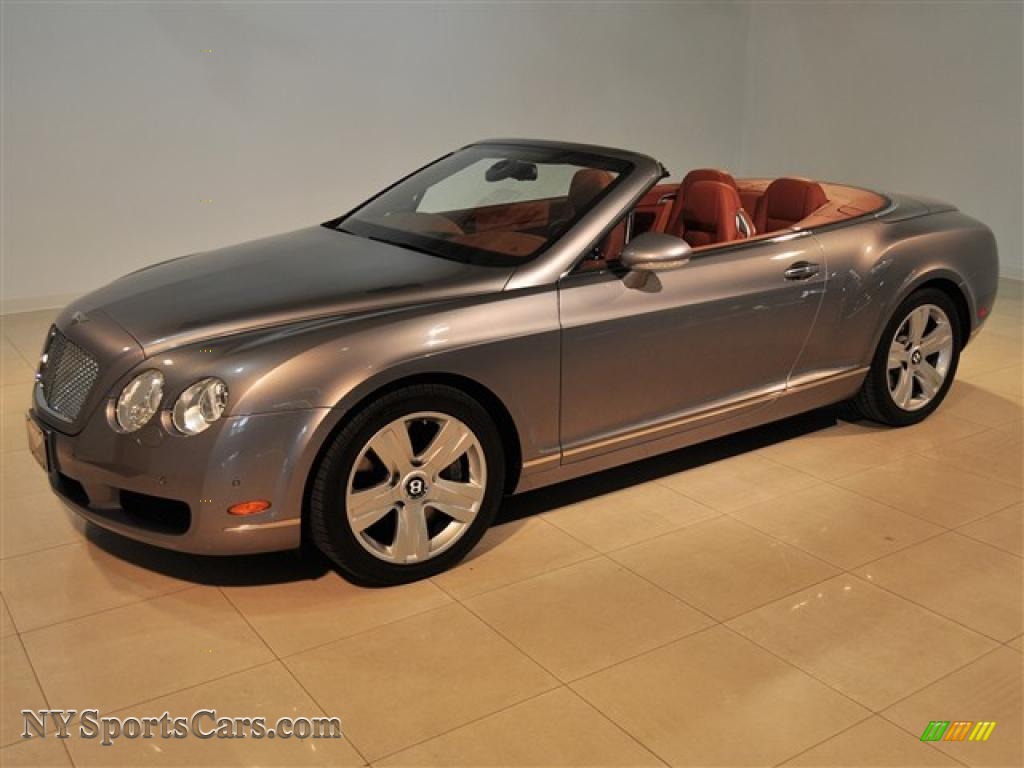 2007 Continental GTC  - Silver Tempest / Saddle photo #12