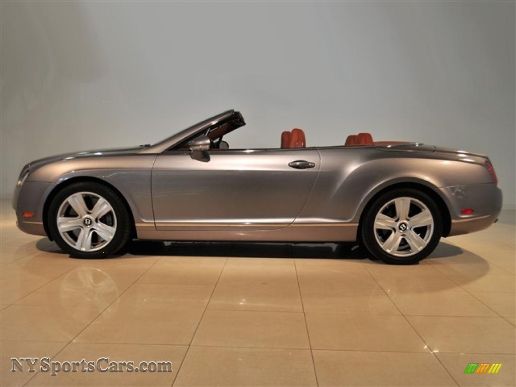 2007 Continental GTC  - Silver Tempest / Saddle photo #14