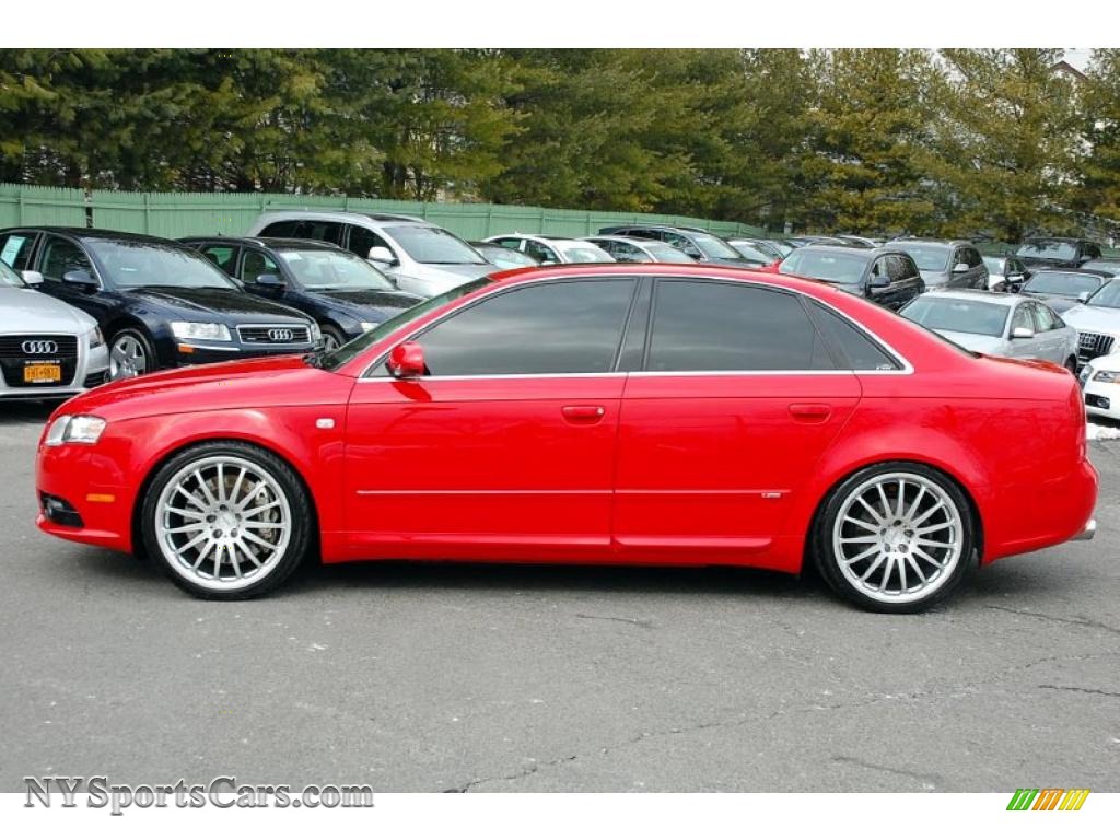 2008 Audi A4 2.0T quattro SLine Sedan in Brilliant Red photo 6