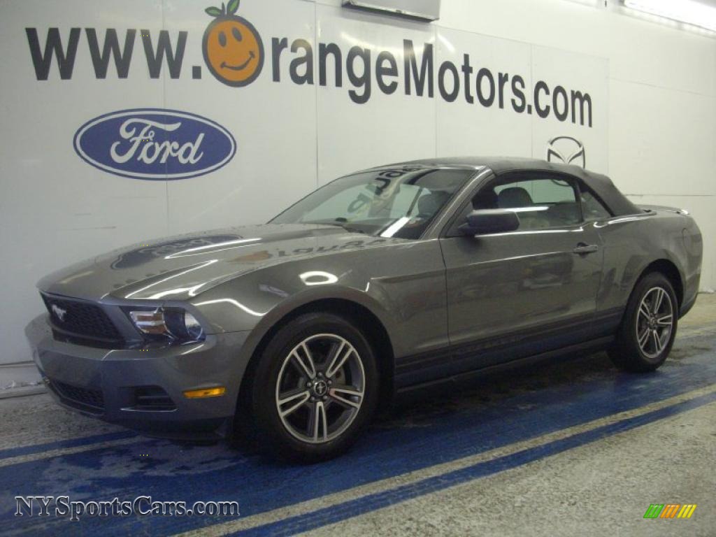 2010 Ford Mustang V6 Premium Convertible in Sterling Grey Metallic