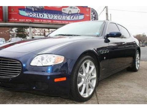 Blue 2007 Maserati Quattroporte Blue 2007 Maserati Quattroporte