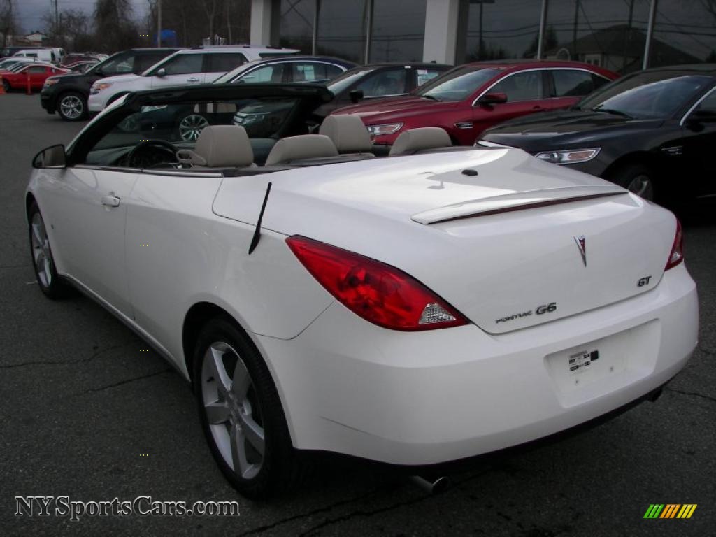 2007 G6 GT Convertible - Ivory White / Light Taupe photo #3