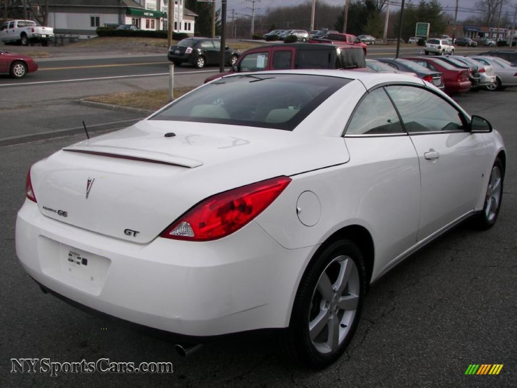 2007 G6 GT Convertible - Ivory White / Light Taupe photo #18