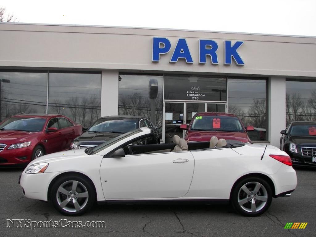 2007 G6 GT Convertible - Ivory White / Light Taupe photo #27