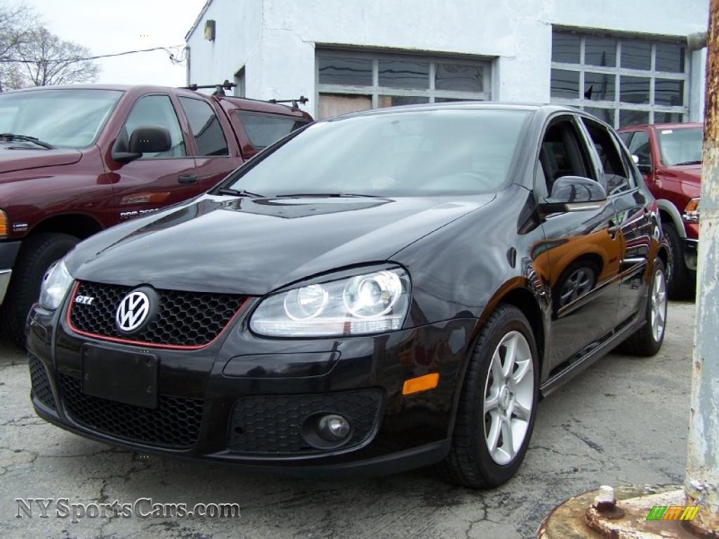 2008 Volkswagen Gti 4 Door In Black Magic Metallic 093319