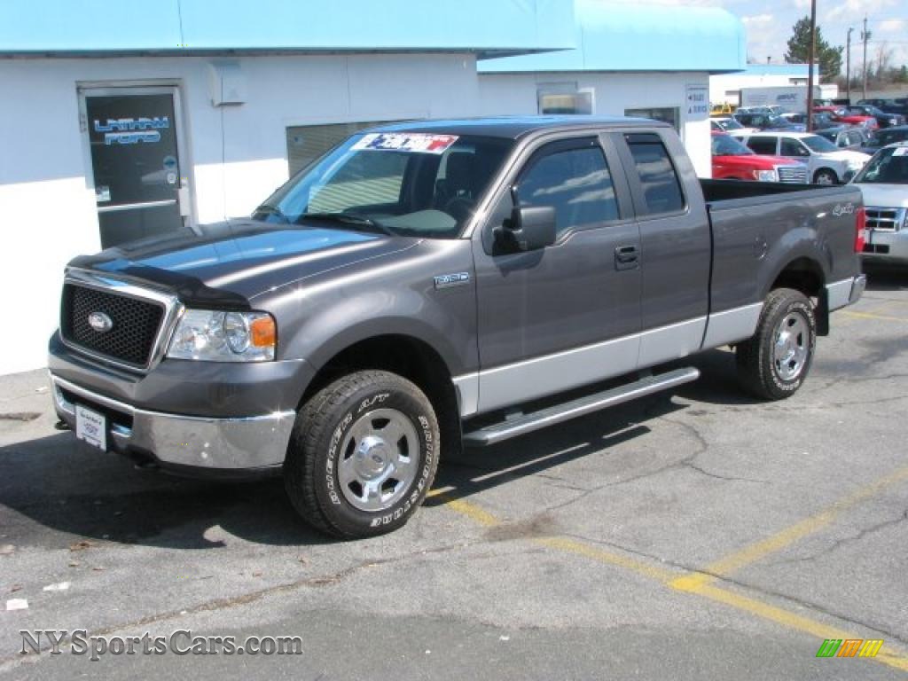 2008 Ford F150 Xlt Supercab 4x4 In Dark Shadow Grey Metallic