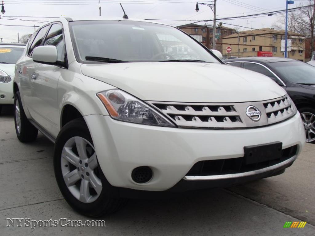 Glacier Pearl White / Cafe Latte Nissan Murano S AWD