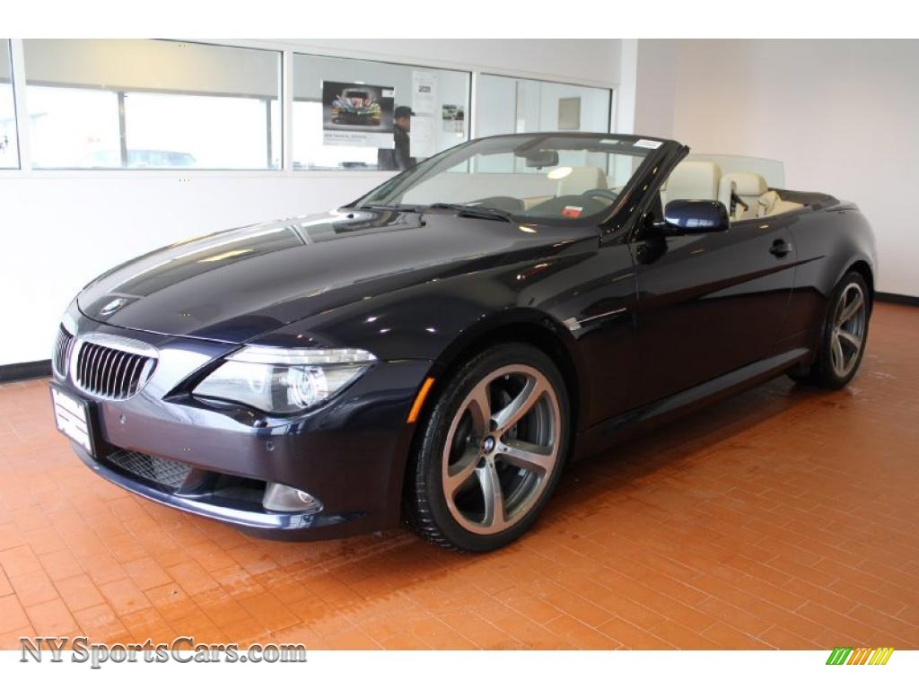 2008 BMW 6 Series 650i Convertible in Monaco Blue Metallic - X62287