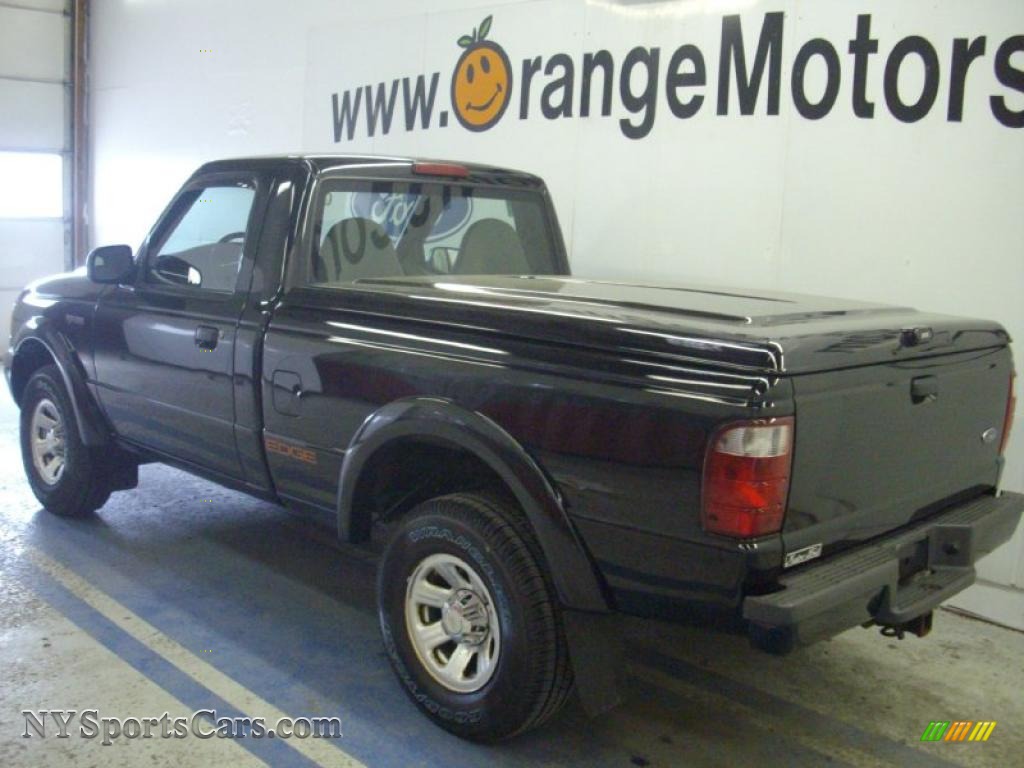 2001 Ford Ranger Edge Regular Cab in Black Clearcoat photo #5 - A45441